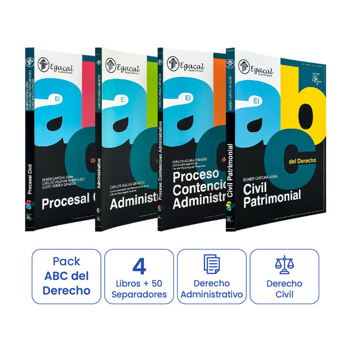 Pack ABC del Derecho + Separadores