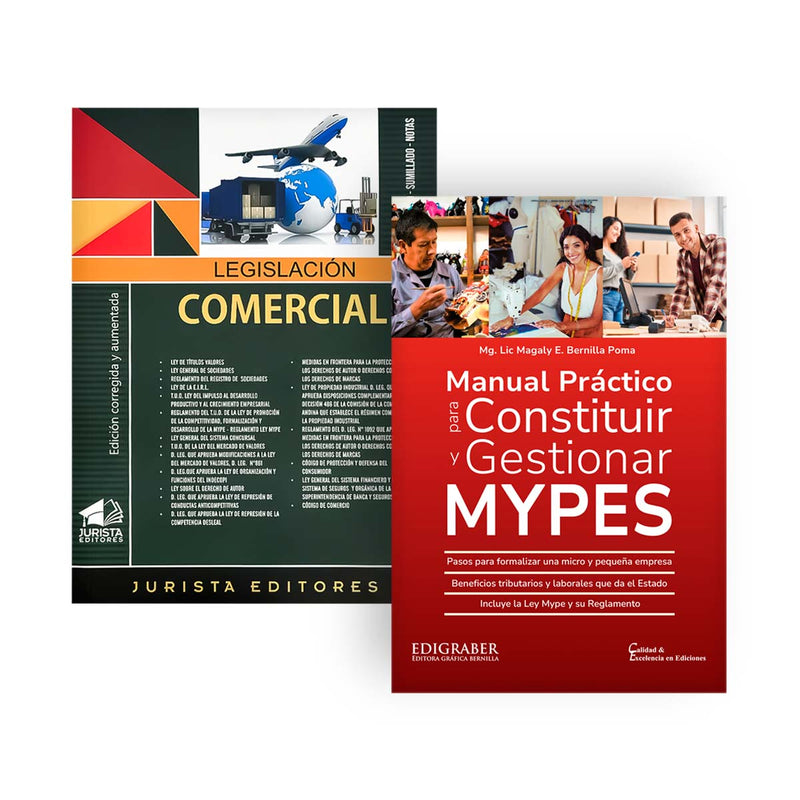 Pack Mypes: Manual de Mypes + Legislación Comercial