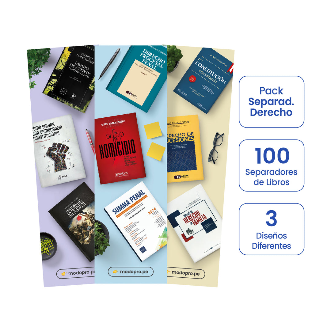 Pack 100 Separadores de Derecho