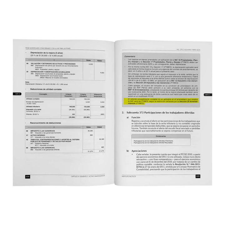 PCGE Concordado con NIIF para Pymes (2 Tomos)