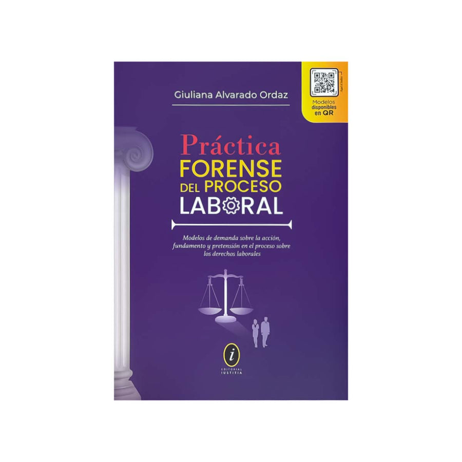 Cubierta del libro Práctica Forense del Proceso Laboral.