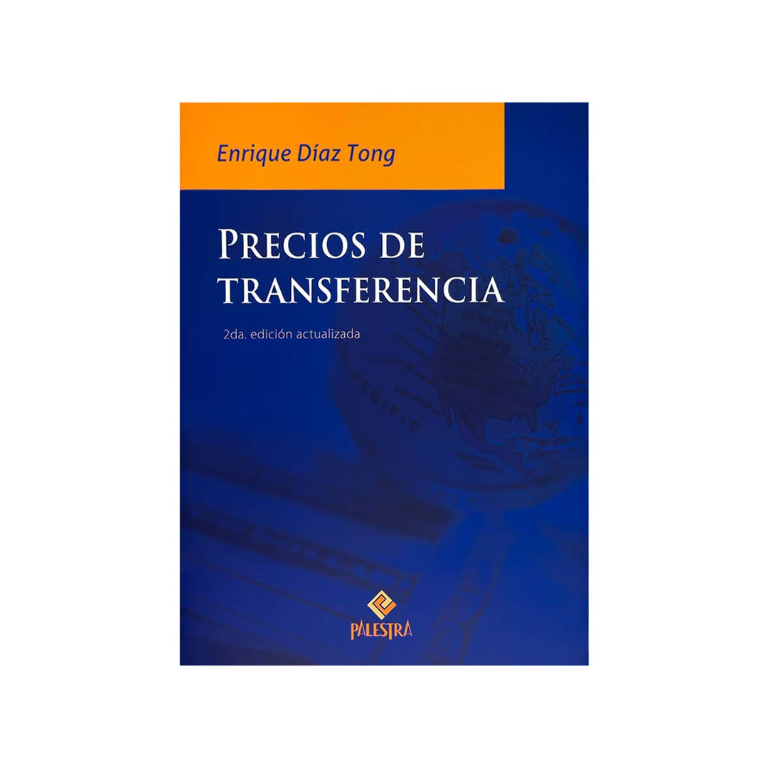 Cubierta del libro Precios de Transferencia de Enrique Diaz Tong (Segunda Edición).