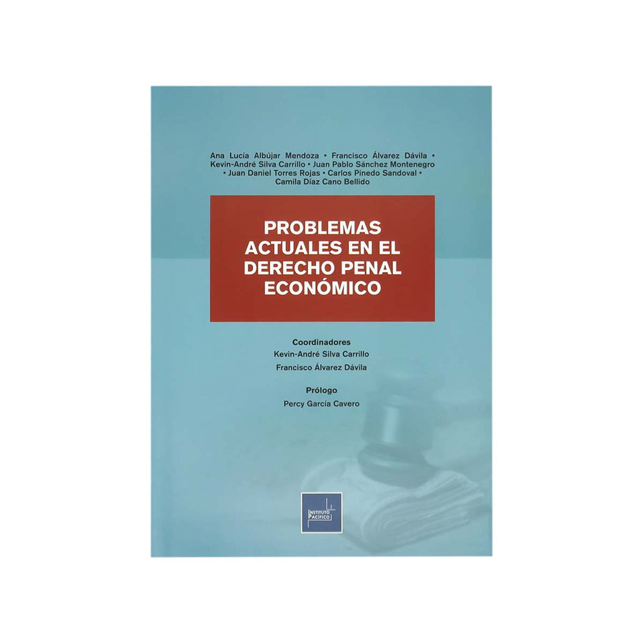 Cubierta del libro Problemas Actuales en el Derecho Penal Económico.