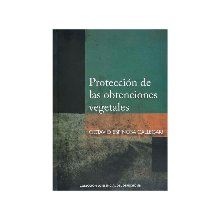 Cubierta del libro Protección de las Obtenciones Vegetales.
