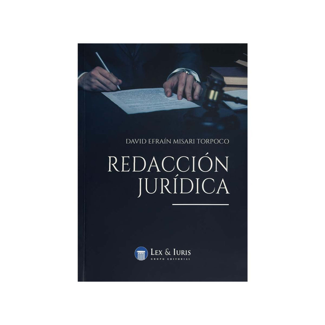 Cubierta del libro Redacción Jurídica.