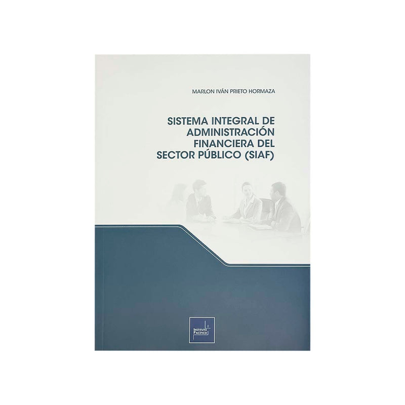 Cubierta del libro Sistema Integral de Administración Financiera del Sector Público (Siaf).