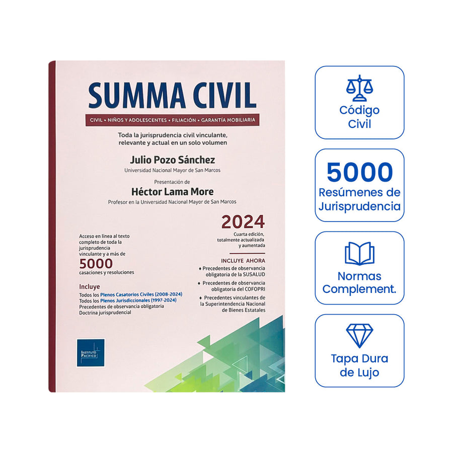 Cubierta del libro Summa Civil 2024.