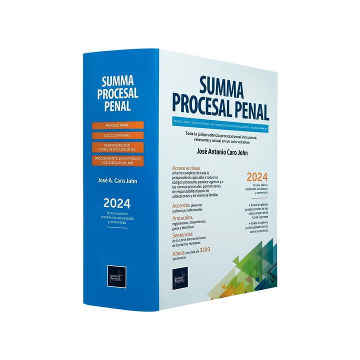 Summa Procesal Penal 2024: Código Procesal Penal + 3200 Jurisprudencias