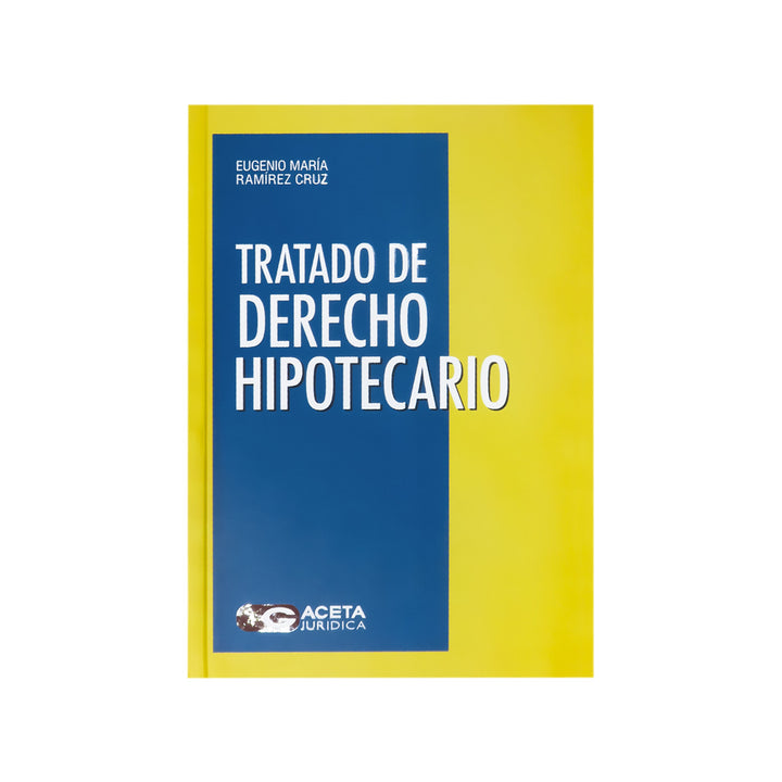 Cubierta del libro Tratado de Derecho Hipotecario.