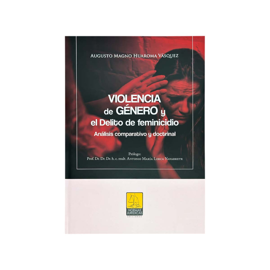 Cubierta del libro Violencia de Género y el Delito de feminicidio.