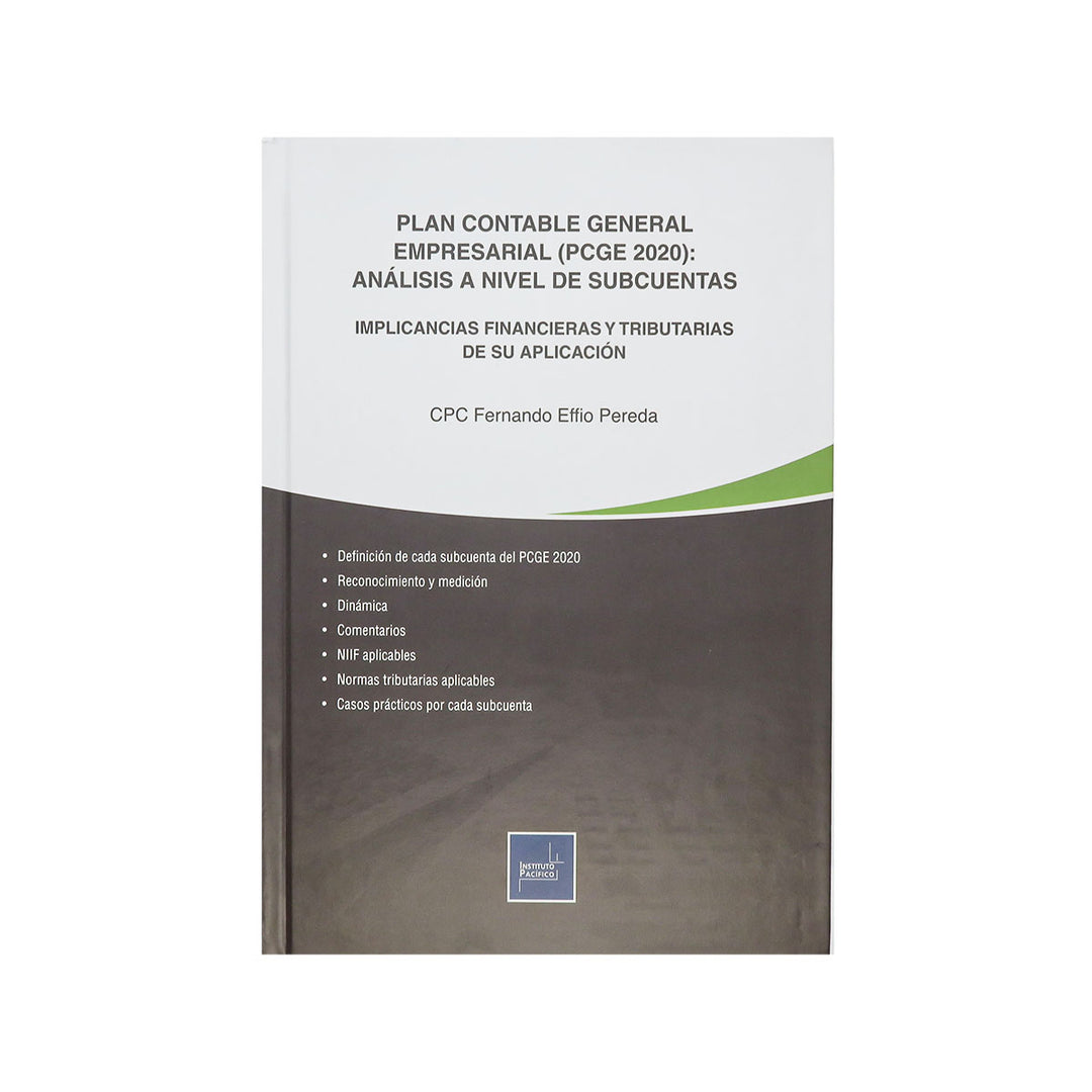 Plan Contable General Empresarial: Análisis a Nivel de Subcuentas