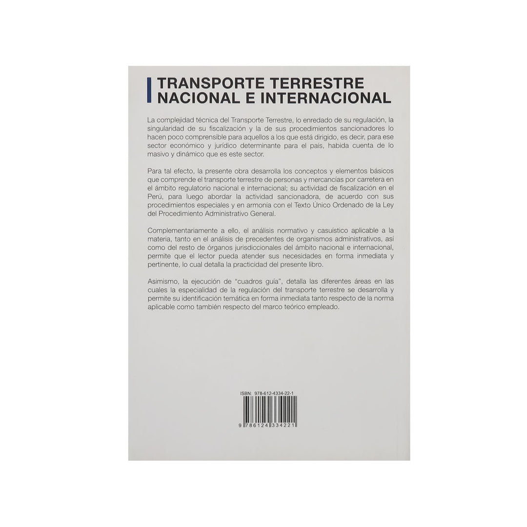 Transporte Terrestre Nacional e Internacional