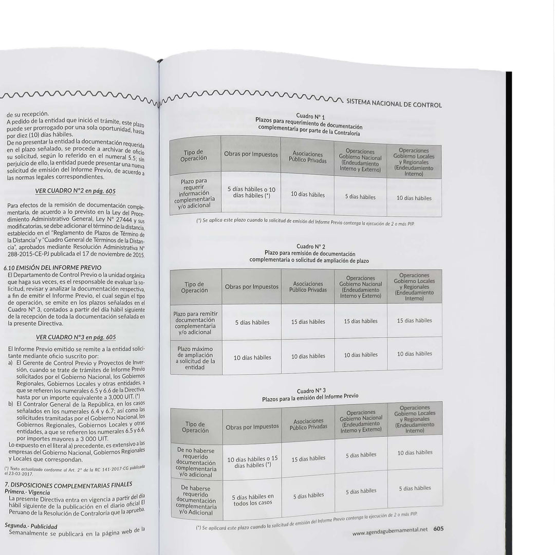 Agenda Gubernamental 2024 + Grabado Personalizado