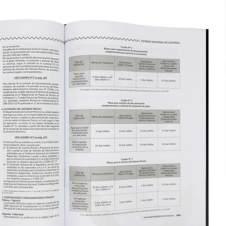 Agenda Gubernamental 2024 + Grabado Personalizado