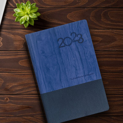 Agenda Nazca Azul 2023 + Grabado personalizado