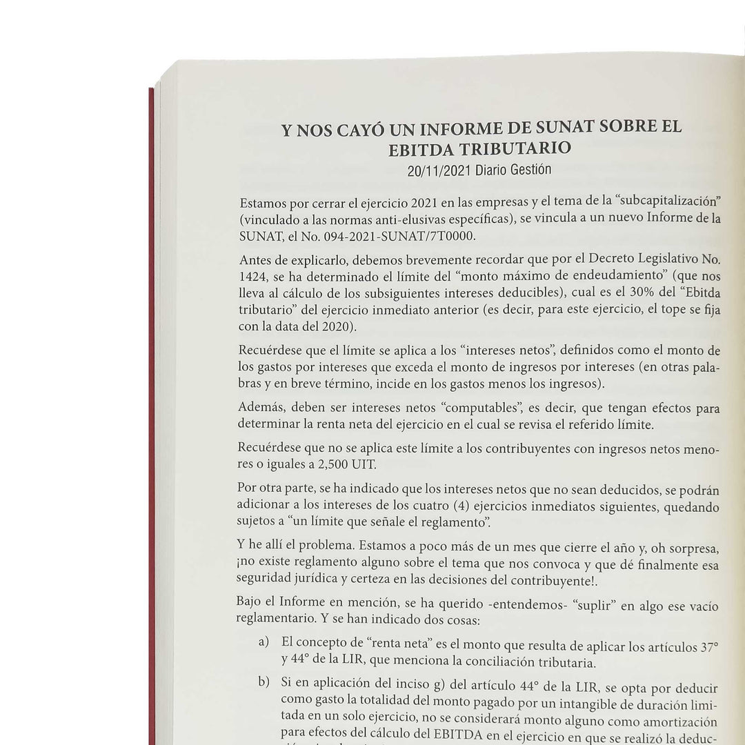 Tributación Humana: Comentarios y Opiniones sobre la Tributación Peruana